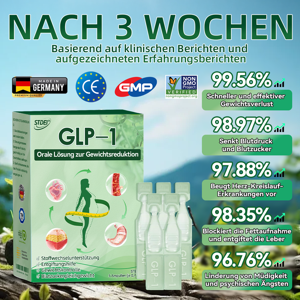 𝐒𝐓𝐃𝐄𝐈®🍅𝐆𝐋𝐏-𝟏 𝐎𝐫𝐚𝐥𝐞 𝐋ö𝐬𝐮𝐧𝐠 𝐳𝐮𝐫 𝐆𝐞𝐰𝐢𝐜𝐡𝐭𝐬𝐫𝐞𝐝𝐮𝐤𝐭𝐢𝐨𝐧 - 👨‍⚕️